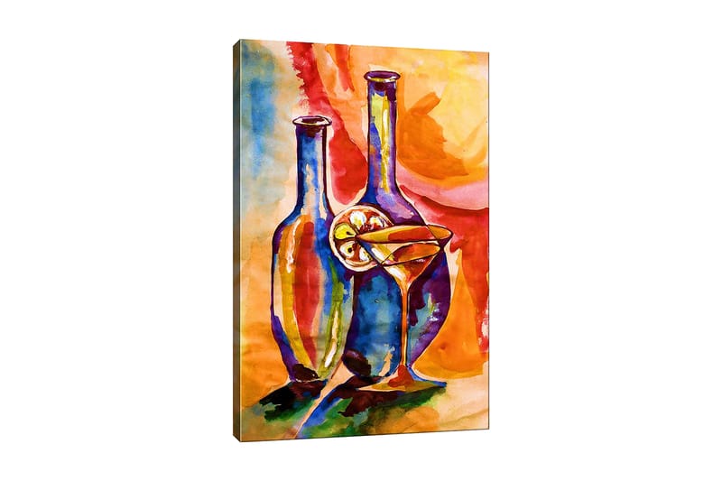 DEKORATIV CANVASTAVLA 50x70 cm Flerfärgad - Inredning & dekor - Tavlor & konst - Canvastavla