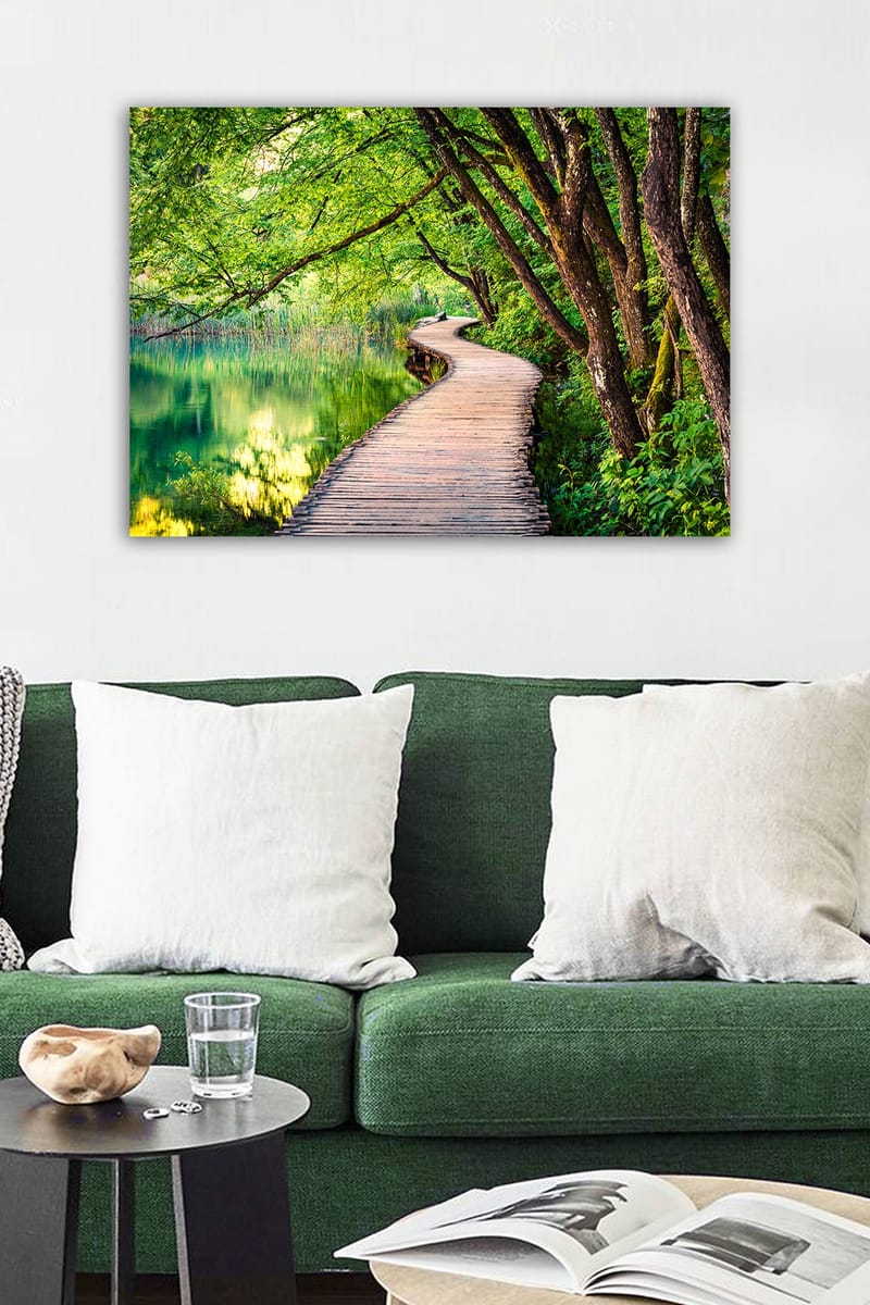 DEKORATIV CANVASTAVLA 50x70 cm Flerfärgad - Inredning & dekor - Tavlor & konst - Canvastavla