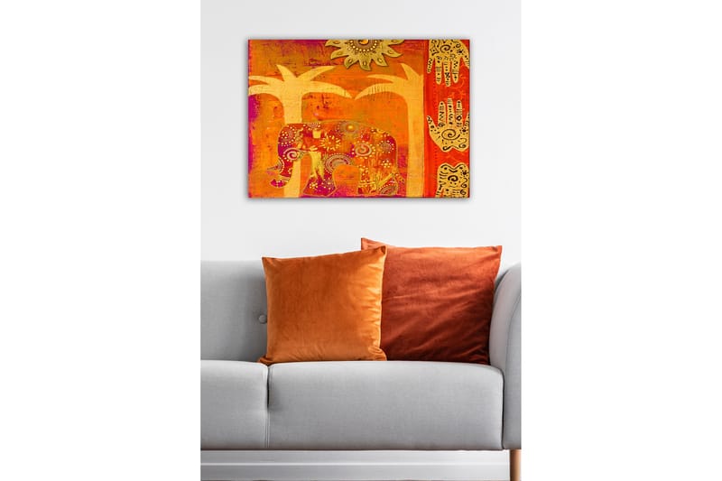 DEKORATIV CANVASTAVLA 50x70 cm Flerfärgad - Inredning & dekor - Tavlor & konst - Canvastavla