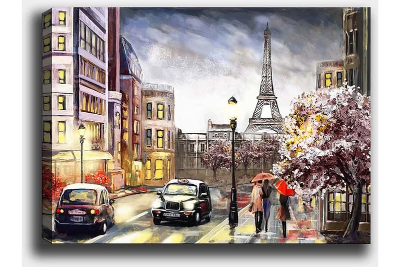 DEKORATIV CANVASTAVLA 50x70 cm Flerfärgad - Inredning & dekor - Tavlor & konst - Canvastavla