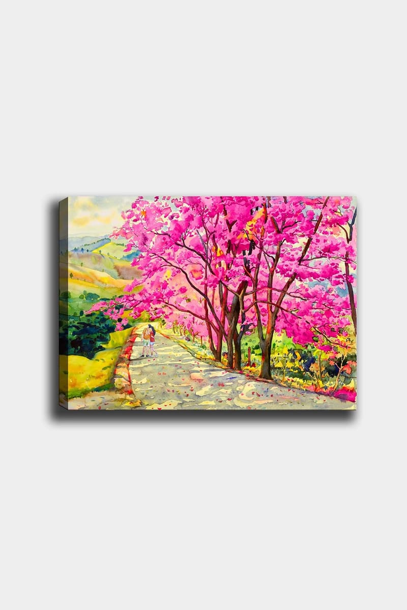 DEKORATIV CANVASTAVLA 50x70 cm Flerfärgad - Inredning & dekor - Tavlor & konst - Canvastavla