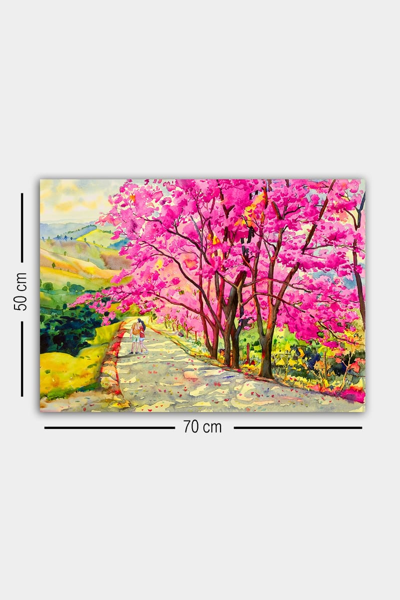 DEKORATIV CANVASTAVLA 50x70 cm Flerfärgad - Inredning & dekor - Tavlor & konst - Canvastavla