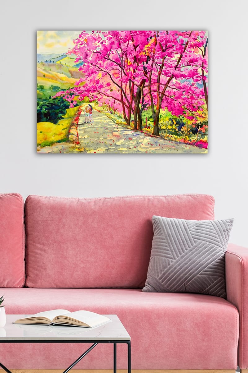 DEKORATIV CANVASTAVLA 50x70 cm Flerfärgad - Inredning & dekor - Tavlor & konst - Canvastavla