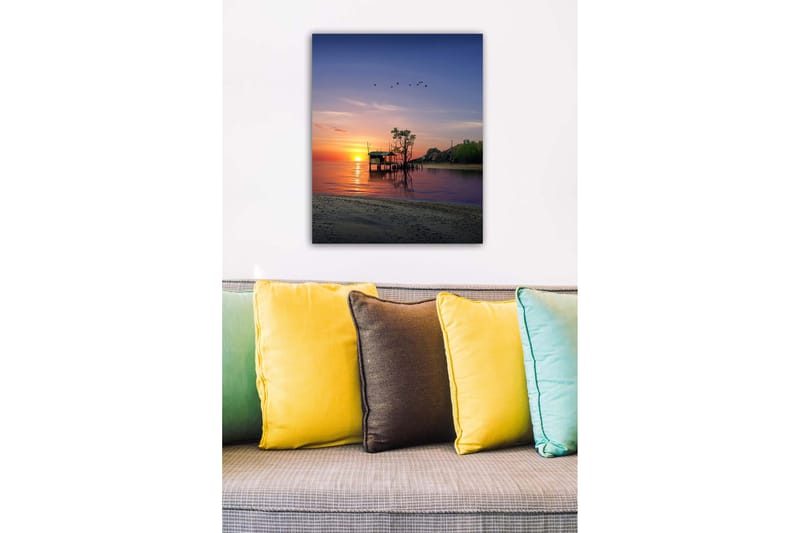 DEKORATIV CANVASTAVLA 50x70 cm Flerfärgad - Inredning & dekor - Tavlor & konst - Canvastavla