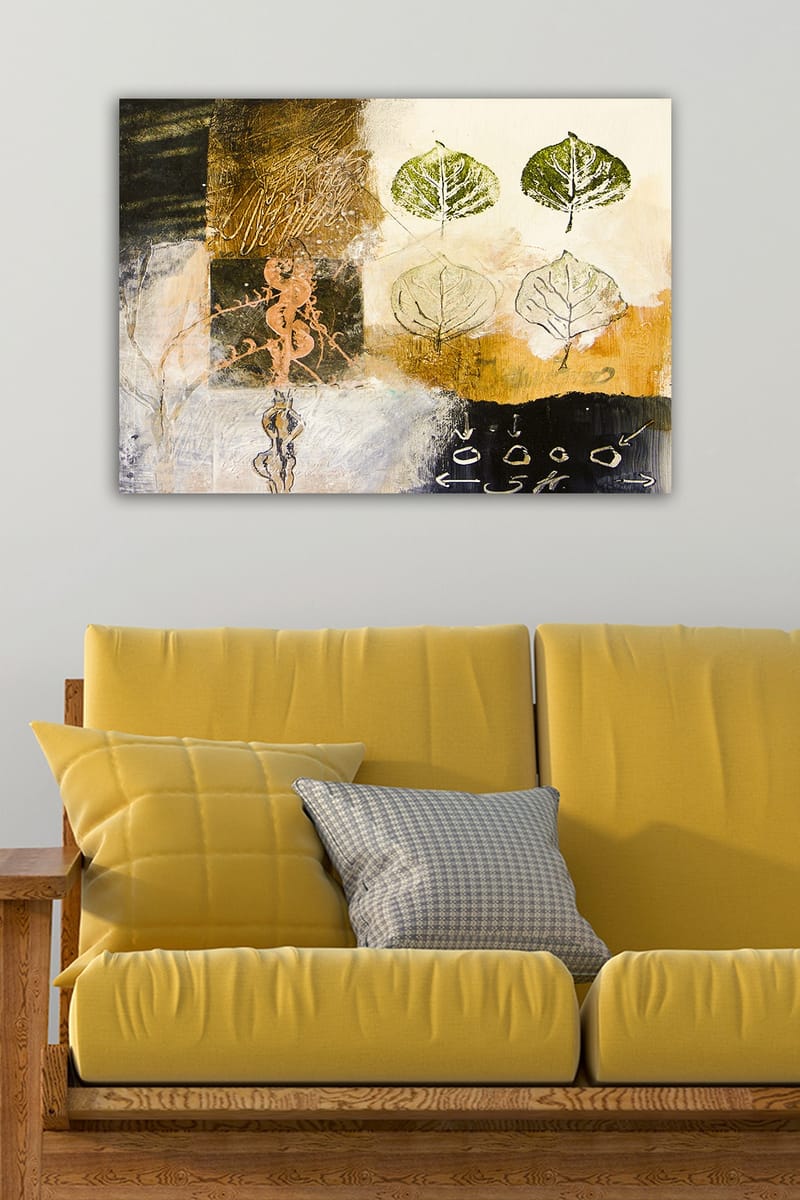 DEKORATIV CANVASTAVLA 50x70 cm Flerfärgad - Inredning & dekor - Tavlor & konst - Canvastavla