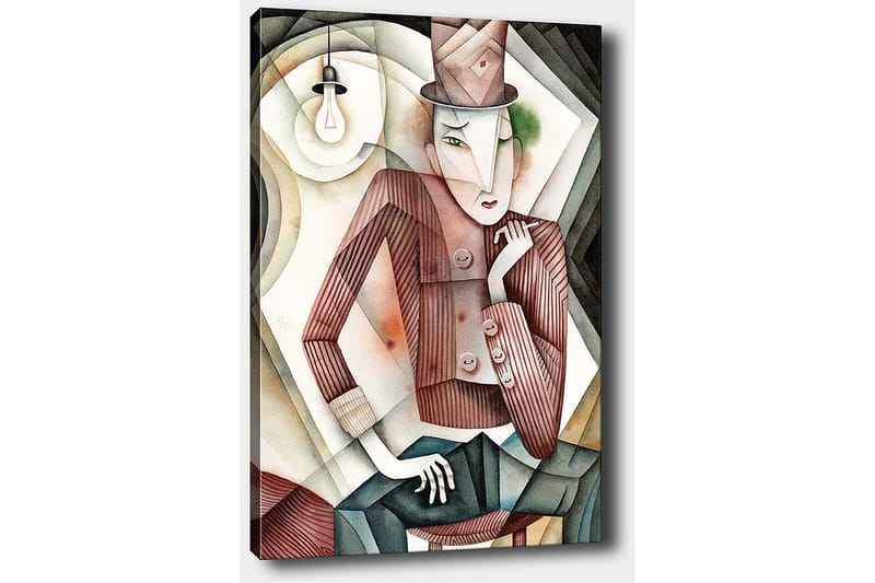DEKORATIV CANVASTAVLA 50x70 cm Flerfärgad - Inredning & dekor - Tavlor & konst - Canvastavla