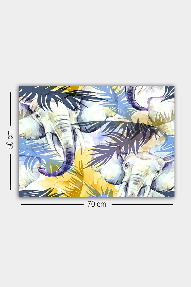 DEKORATIV CANVASTAVLA 50x70 cm Flerfärgad - Inredning & dekor - Tavlor & konst - Canvastavla