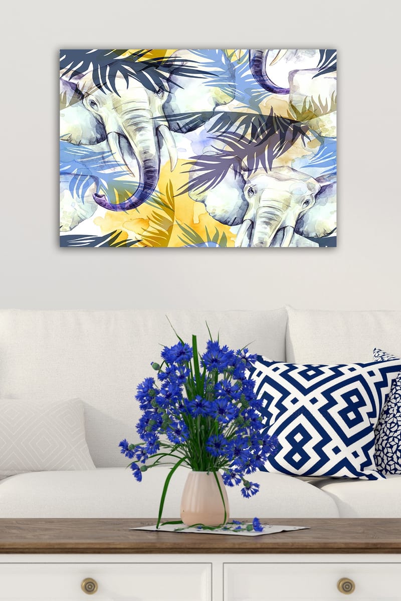 DEKORATIV CANVASTAVLA 50x70 cm Flerfärgad - Inredning & dekor - Tavlor & konst - Canvastavla