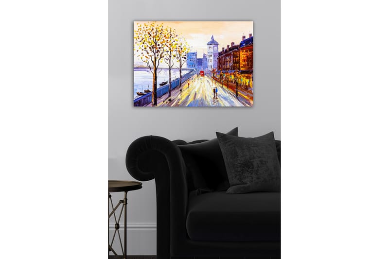 DEKORATIV CANVASTAVLA 50x70 cm Flerfärgad - Inredning & dekor - Tavlor & konst - Canvastavla