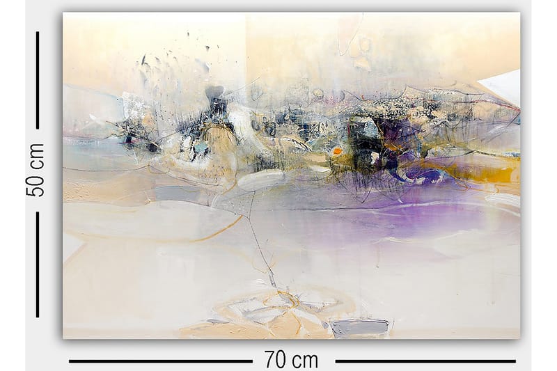 DEKORATIV CANVASTAVLA 50x70 cm Flerfärgad - Inredning & dekor - Tavlor & konst - Canvastavla