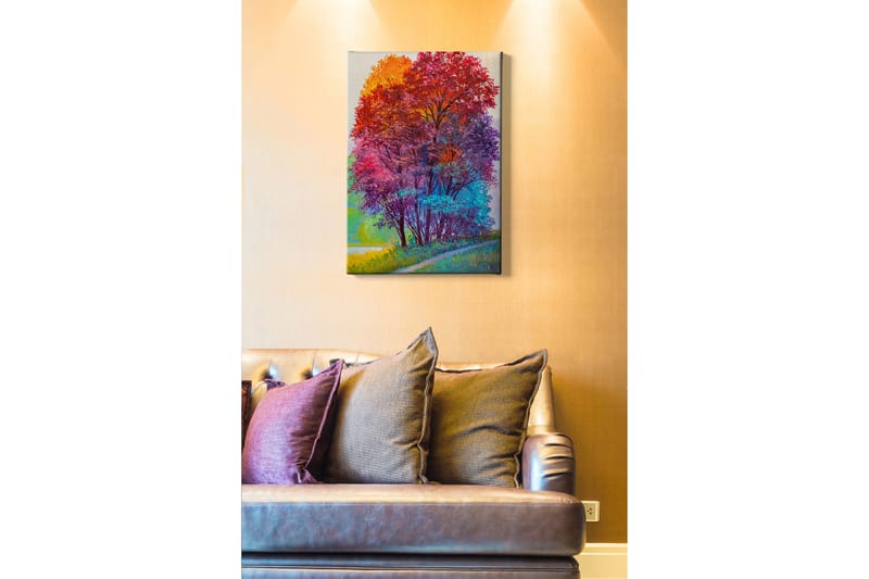 DEKORATIV CANVASTAVLA 50x70 cm Flerfärgad - Inredning & dekor - Tavlor & konst - Canvastavla
