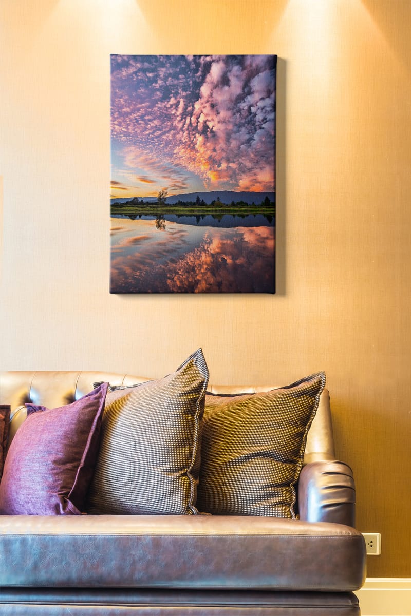 DEKORATIV CANVASTAVLA 50x70 cm Flerfärgad - Inredning & dekor - Tavlor & konst - Canvastavla