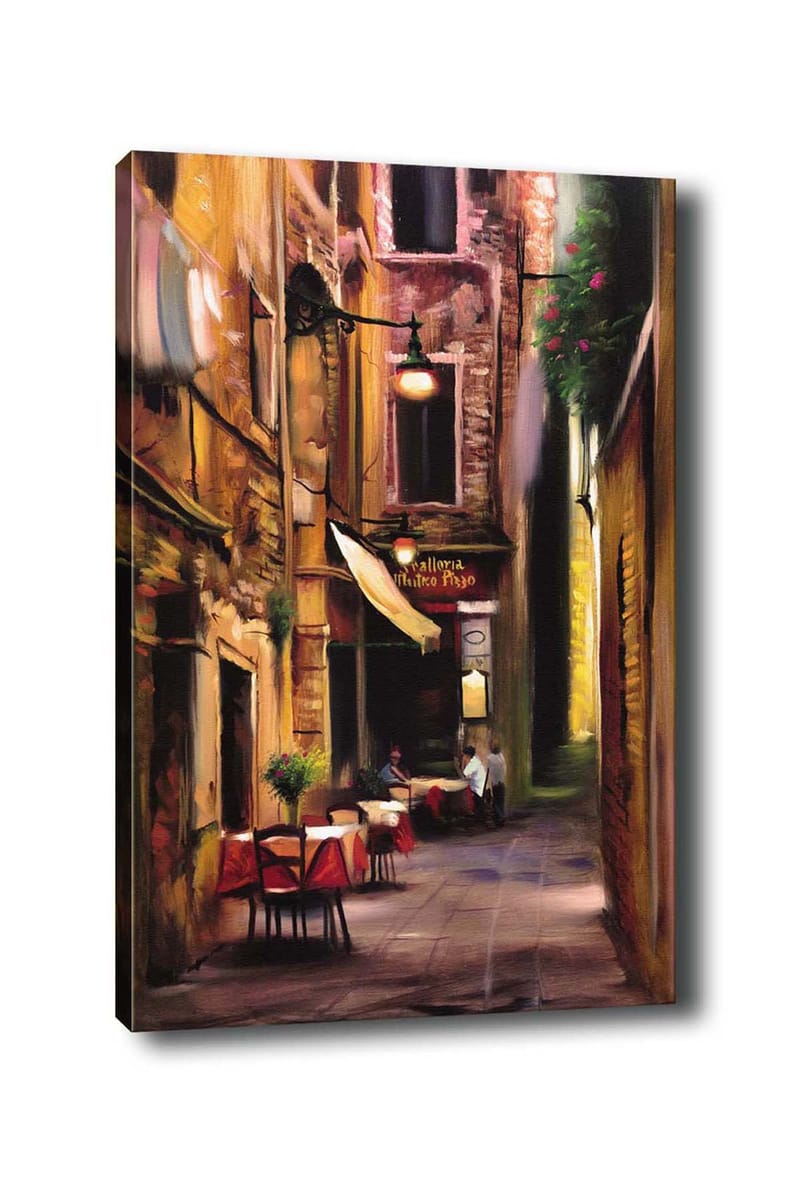 DEKORATIV CANVASTAVLA 50x70 cm Flerfärgad - Inredning & dekor - Tavlor & konst - Canvastavla