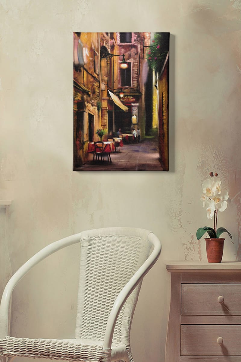 DEKORATIV CANVASTAVLA 50x70 cm Flerfärgad - Inredning & dekor - Tavlor & konst - Canvastavla