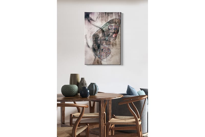 DEKORATIV CANVASTAVLA 50x70 cm Flerf�ärgad - Inredning & dekor - Tavlor & konst - Canvastavla