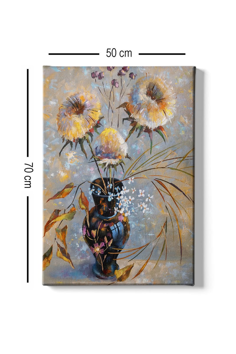 DEKORATIV CANVASTAVLA 50x70 cm Flerfärgad - Inredning & dekor - Tavlor & konst - Canvastavla