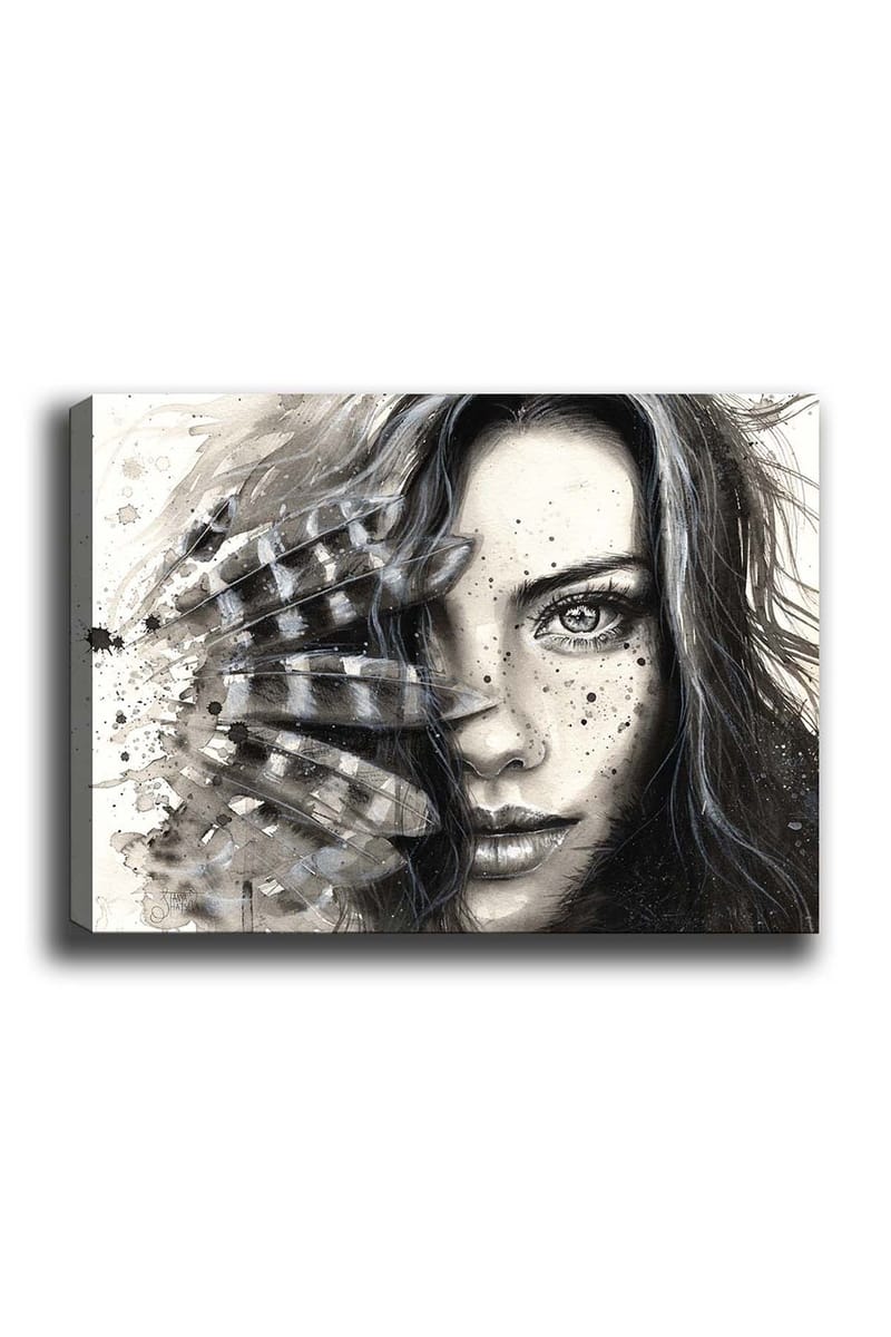 DEKORATIV CANVASTAVLA 50x70 cm Flerfärgad - Inredning & dekor - Tavlor & konst - Canvastavla