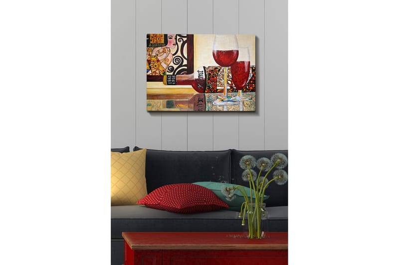 DEKORATIV CANVASTAVLA 50x70 cm Flerfärgad - Inredning & dekor - Tavlor & konst - Canvastavla
