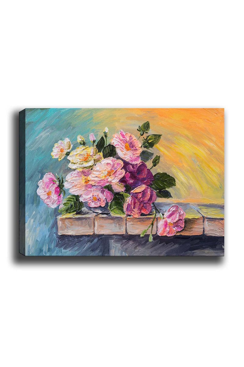 DEKORATIV CANVASTAVLA 50x70 cm Flerfärgad - Inredning & dekor - Tavlor & konst - Canvastavla