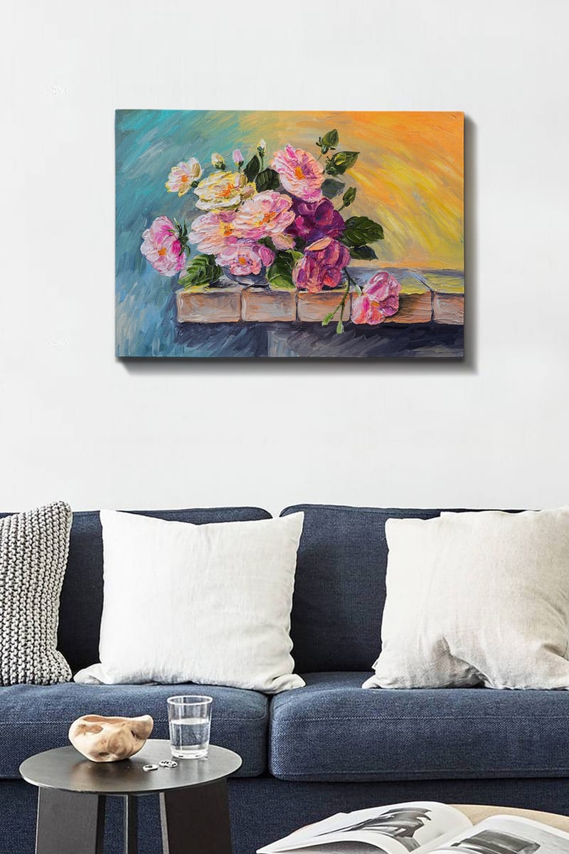 DEKORATIV CANVASTAVLA 50x70 cm Flerfärgad - Inredning & dekor - Tavlor & konst - Canvastavla