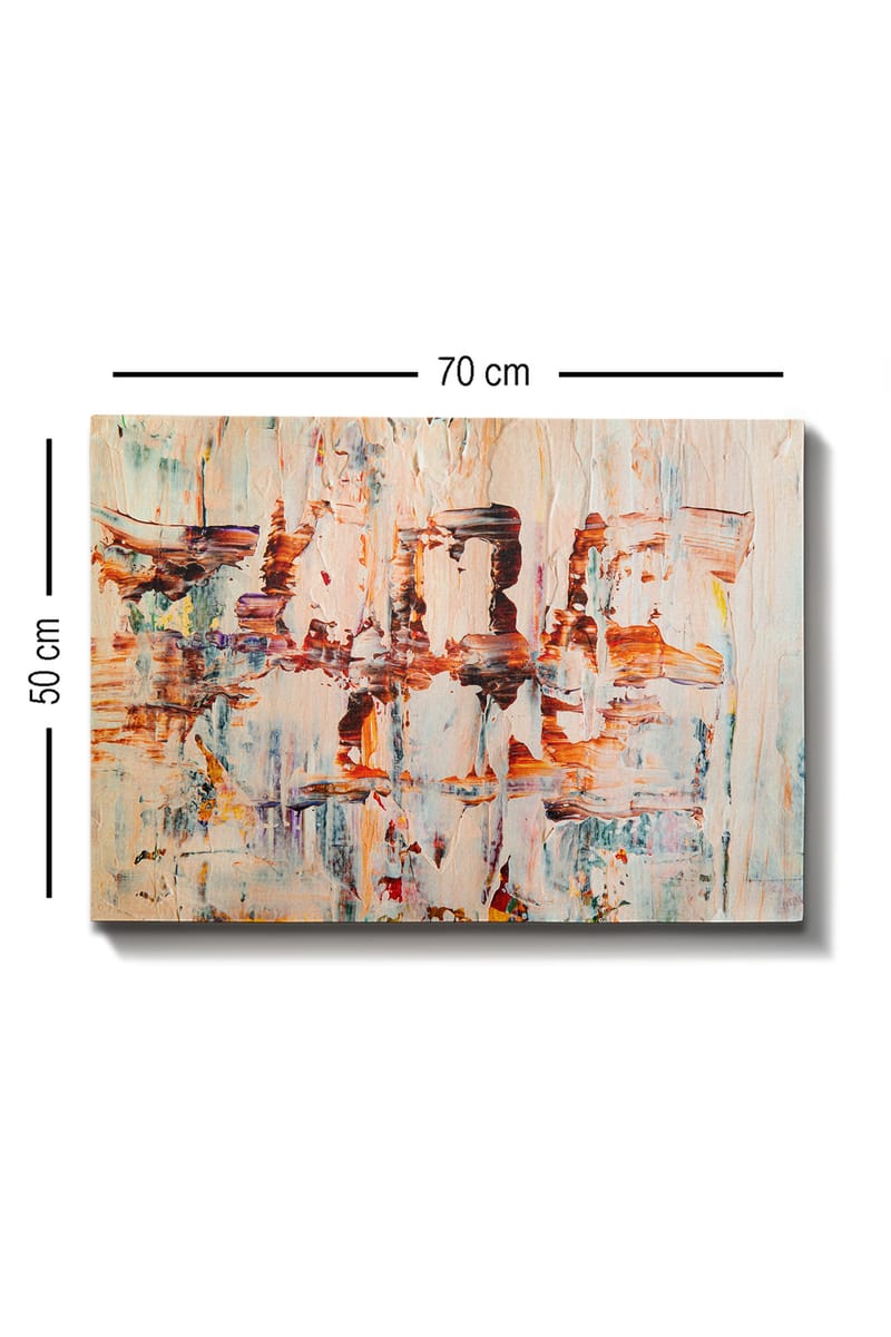 DEKORATIV CANVASTAVLA 50x70 cm Flerfärgad - Inredning & dekor - Tavlor & konst - Canvastavla