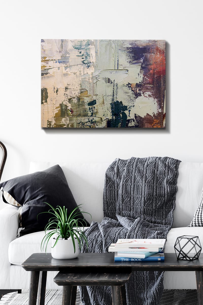 DEKORATIV CANVASTAVLA 50x70 cm Flerfärgad - Inredning & dekor - Tavlor & konst - Canvastavla