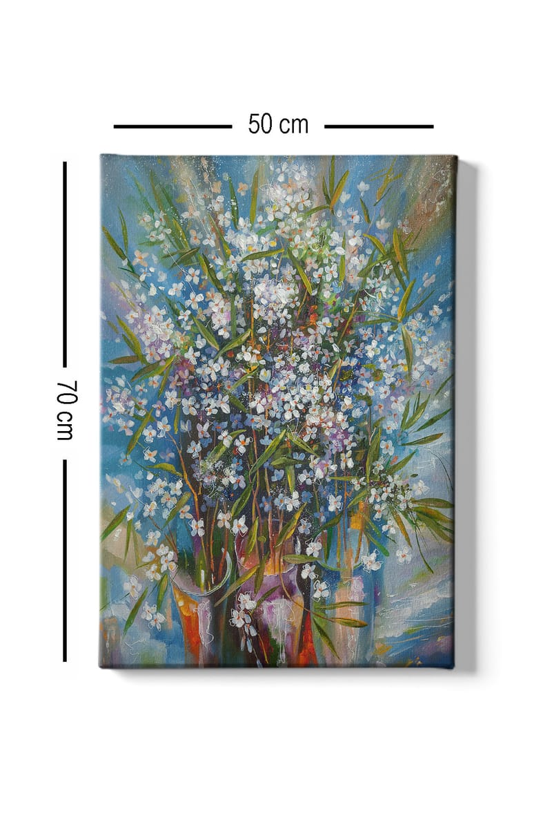 DEKORATIV CANVASTAVLA 50x70 cm Flerfärgad - Inredning & dekor - Tavlor & konst - Canvastavla