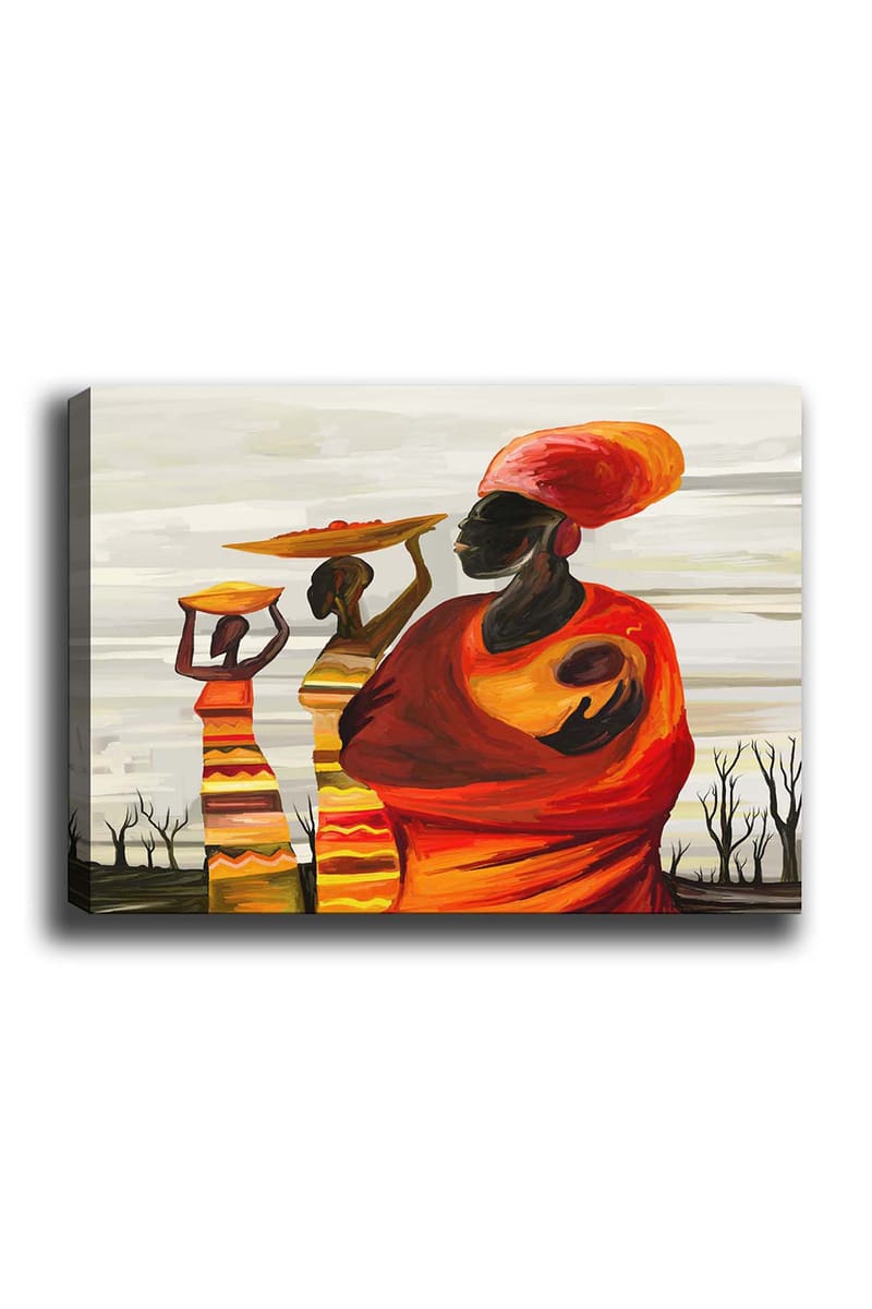 DEKORATIV CANVASTAVLA 50x70 cm Flerfärgad - Inredning & dekor - Tavlor & konst - Canvastavla