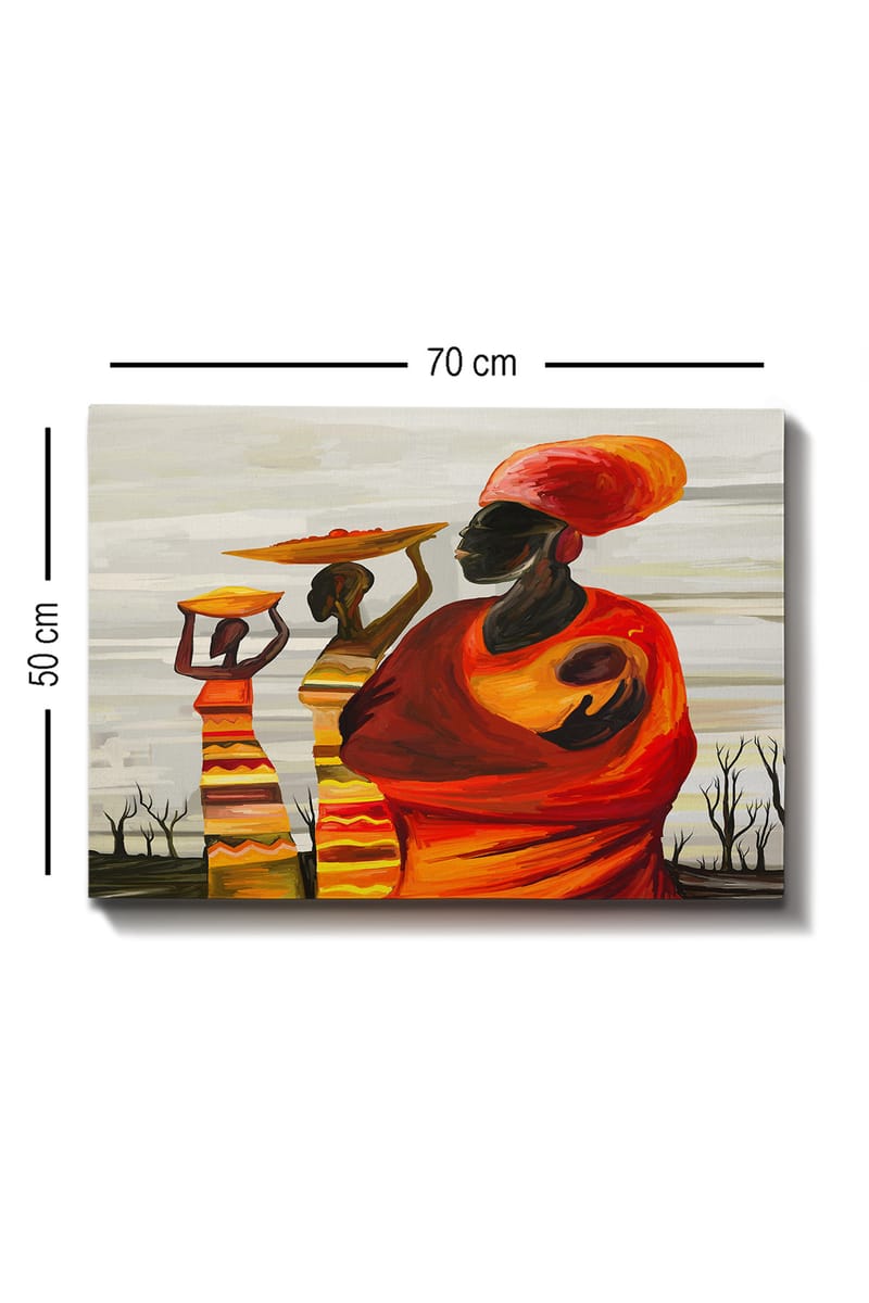 DEKORATIV CANVASTAVLA 50x70 cm Flerfärgad - Inredning & dekor - Tavlor & konst - Canvastavla