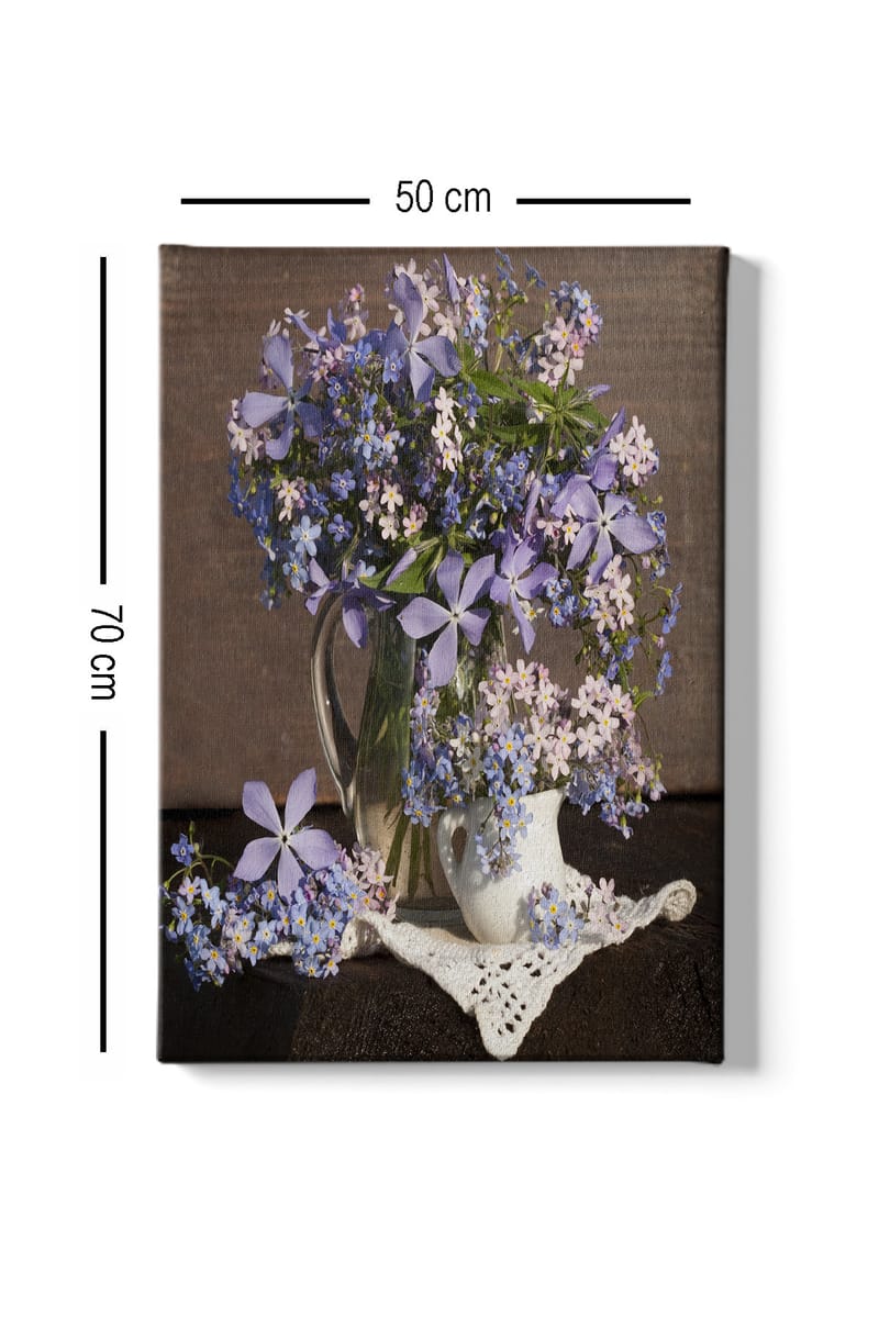 DEKORATIV CANVASTAVLA 50x70 cm Flerf�ärgad - Inredning & dekor - Tavlor & konst - Canvastavla