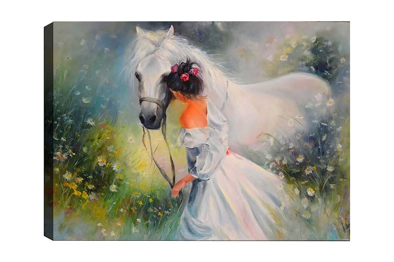 DEKORATIV CANVASTAVLA 50x70 cm Flerfärgad - Inredning & dekor - Tavlor & konst - Canvastavla