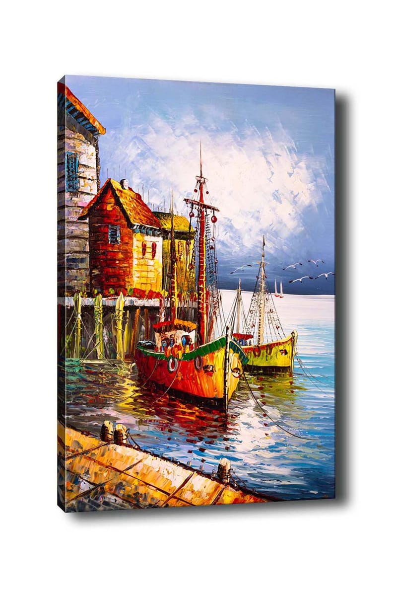 DEKORATIV CANVASTAVLA 50x70 cm Flerfärgad - Inredning & dekor - Tavlor & konst - Canvastavla