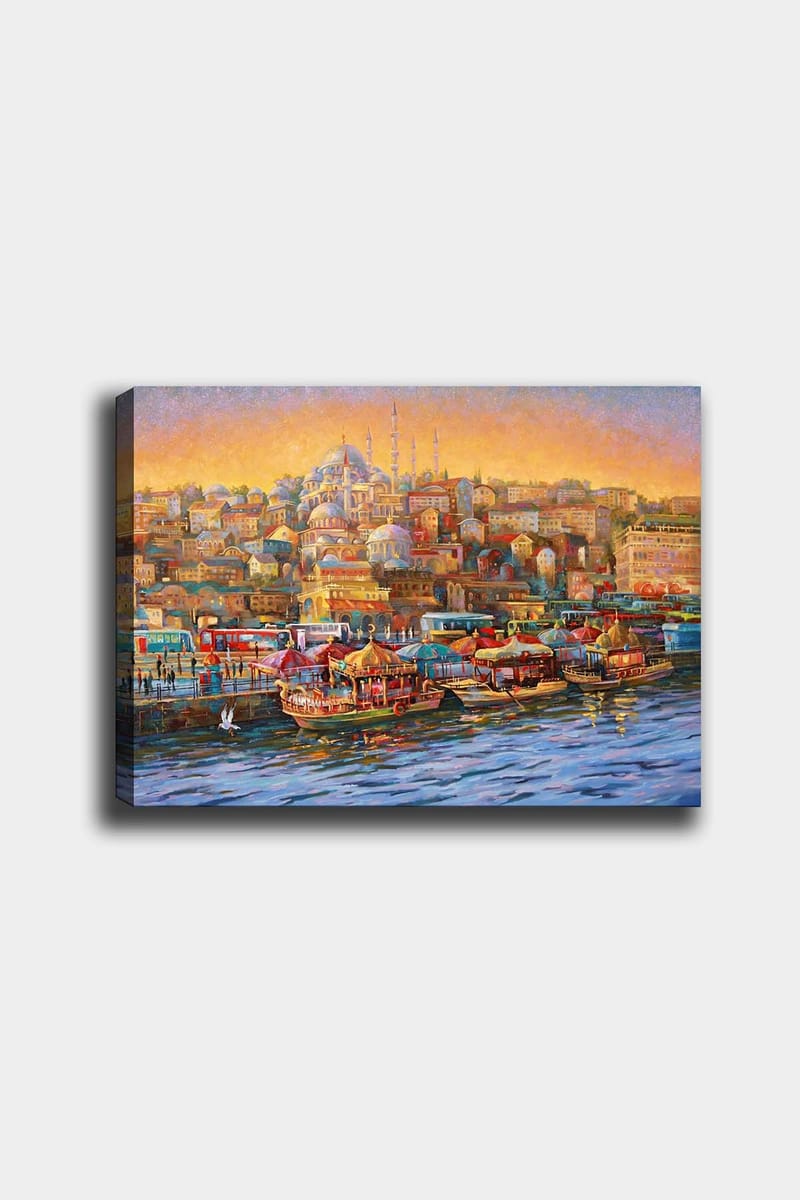 DEKORATIV CANVASTAVLA 50x70 cm Flerfärgad - Inredning & dekor - Tavlor & konst - Canvastavla