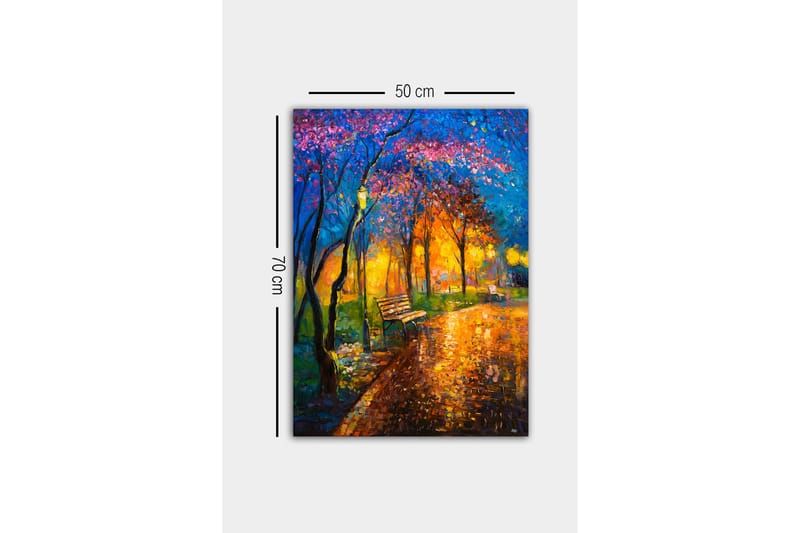 DEKORATIV CANVASTAVLA 50x70 cm Flerfärgad - Inredning & dekor - Tavlor & konst - Canvastavla