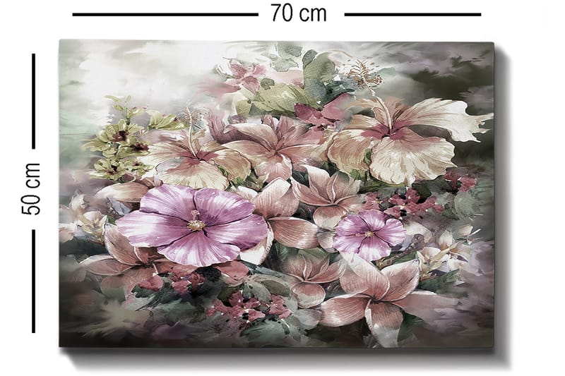 DEKORATIV CANVASTAVLA 50x70 cm Flerfärgad - Inredning & dekor - Tavlor & konst - Canvastavla