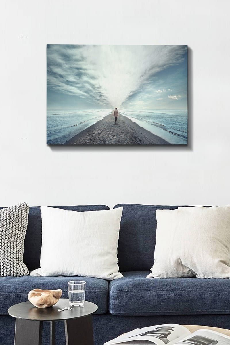 DEKORATIV CANVASTAVLA 50x70 cm Flerfärgad - Inredning & dekor - Tavlor & konst - Canvastavla