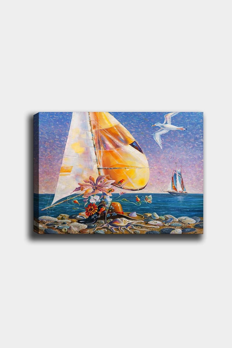 DEKORATIV CANVASTAVLA 50x70 cm Flerfärgad - Inredning & dekor - Tavlor & konst - Canvastavla