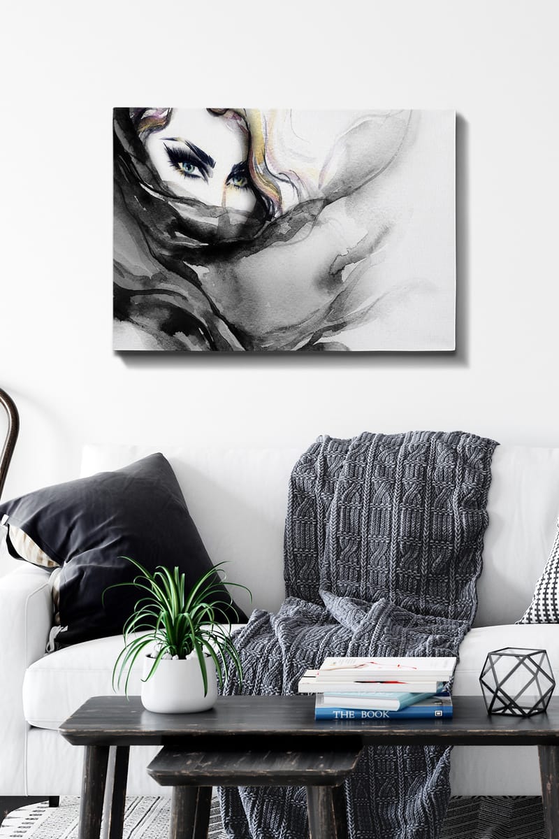 DEKORATIV CANVASTAVLA 50x70 cm Flerfärgad - Inredning & dekor - Tavlor & konst - Canvastavla