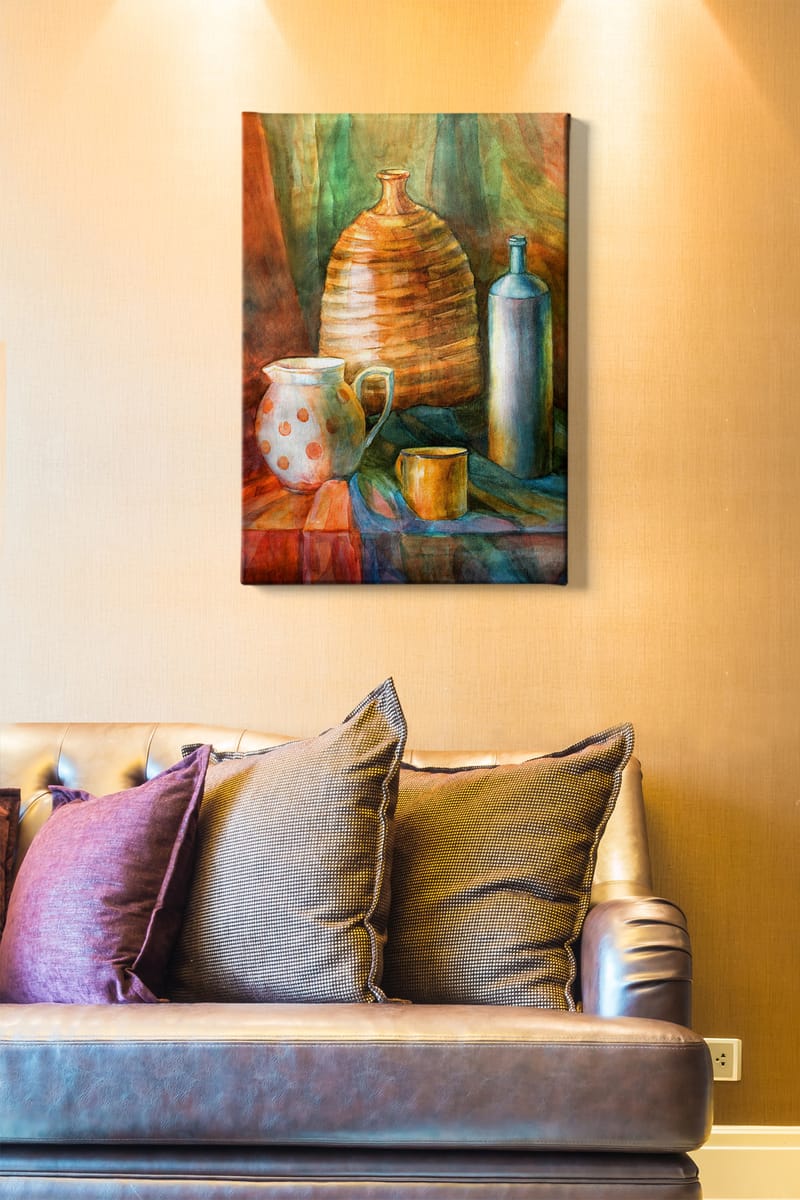 DEKORATIV CANVASTAVLA 50x70 cm Flerfärgad - Inredning & dekor - Tavlor & konst - Canvastavla