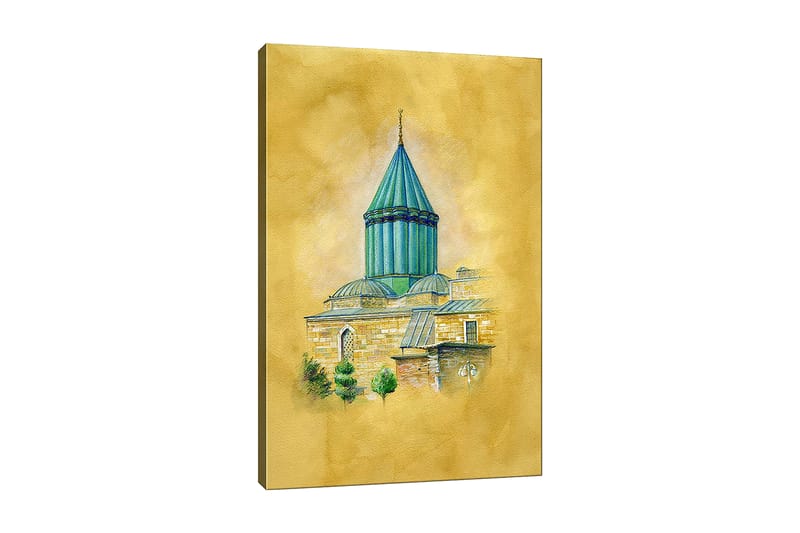 DEKORATIV CANVASTAVLA 50x70 cm Flerfärgad - Inredning & dekor - Tavlor & konst - Canvastavla