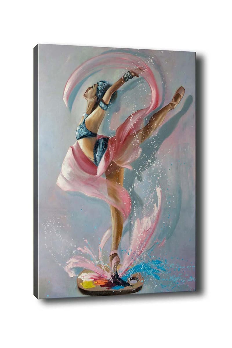 DEKORATIV CANVASTAVLA 50x70 cm Flerfärgad - Inredning & dekor - Tavlor & konst - Canvastavla
