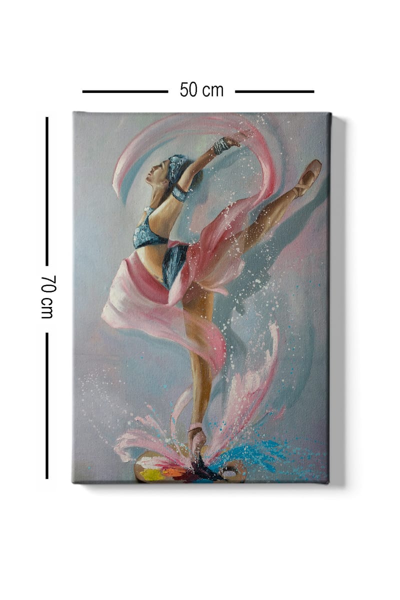 DEKORATIV CANVASTAVLA 50x70 cm Flerf�ärgad - Inredning & dekor - Tavlor & konst - Canvastavla