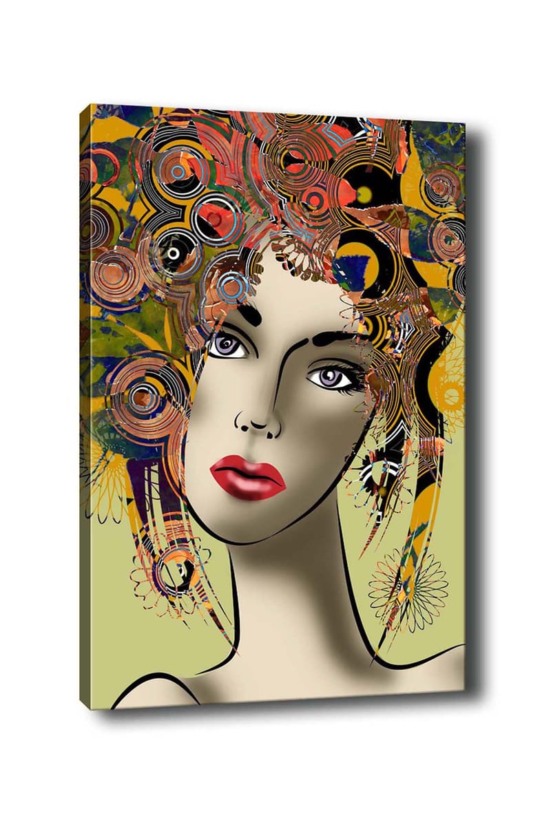 DEKORATIV CANVASTAVLA 50x70 cm Flerfärgad - Inredning & dekor - Tavlor & konst - Canvastavla