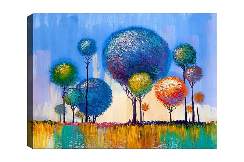 DEKORATIV CANVASTAVLA 50x70 cm Flerfärgad - Inredning & dekor - Tavlor & konst - Canvastavla