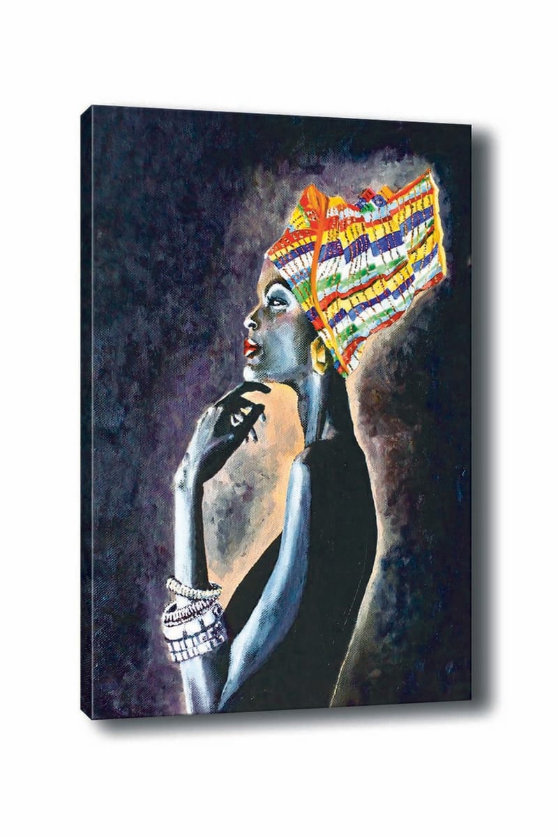 DEKORATIV CANVASTAVLA 50x70 cm Flerfärgad - Inredning & dekor - Tavlor & konst - Canvastavla