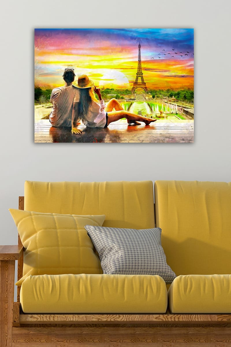 DEKORATIV CANVASTAVLA 50x70 cm Flerfärgad - Inredning & dekor - Tavlor & konst - Canvastavla
