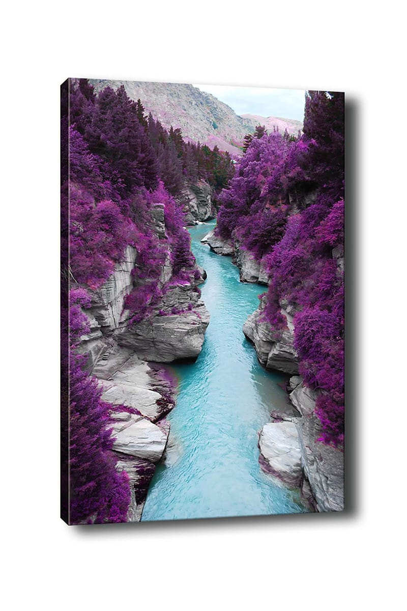 DEKORATIV CANVASTAVLA 50x70 cm Flerfärgad - Inredning & dekor - Tavlor & konst - Canvastavla