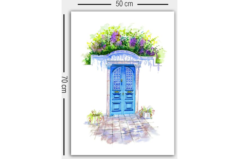 DEKORATIV CANVASTAVLA 50x70 cm Flerfärgad - Inredning & dekor - Tavlor & konst - Canvastavla
