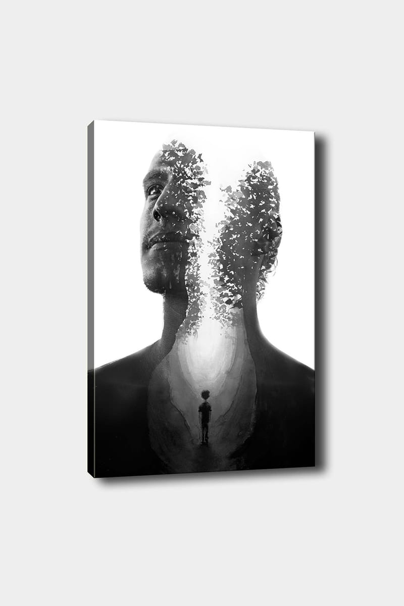 DEKORATIV CANVASTAVLA 50x70 cm Flerfärgad - Inredning & dekor - Tavlor & konst - Canvastavla