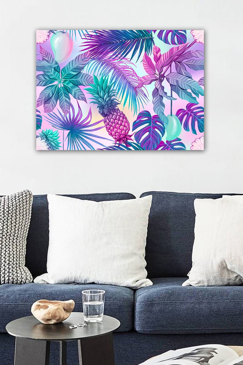 DEKORATIV CANVASTAVLA 50x70 cm Flerfärgad - Inredning & dekor - Tavlor & konst - Canvastavla